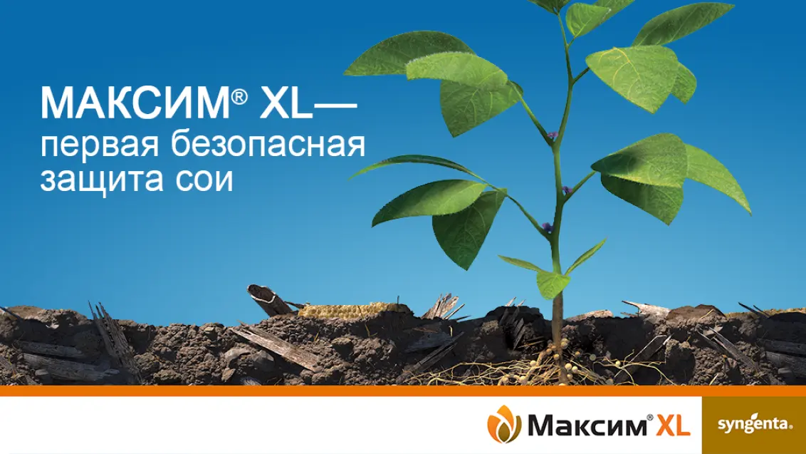 МАКСИМ XL — первая безопасная защита сои!​