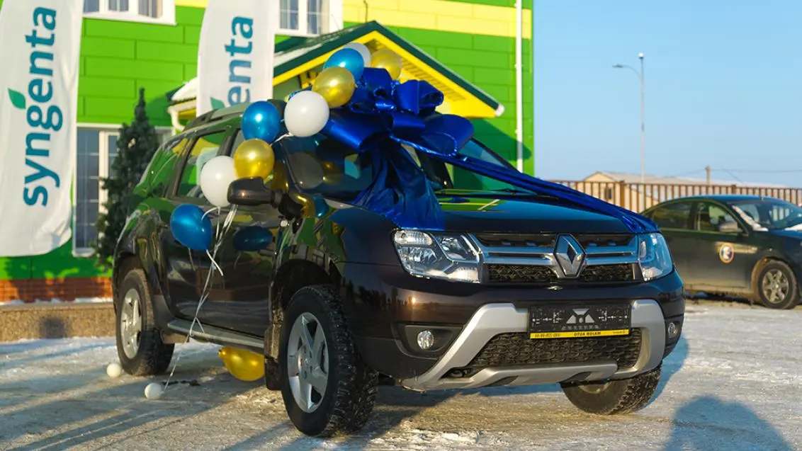 Renault Duster — победителям «Агробонуса»!