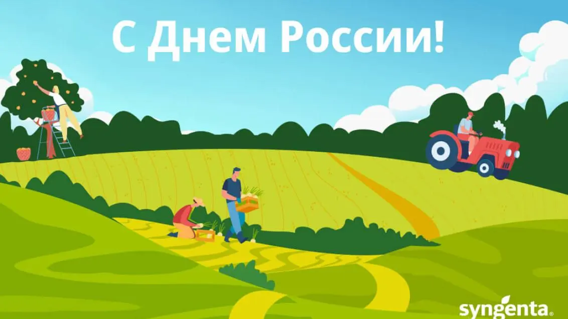С праздником, Россия!
