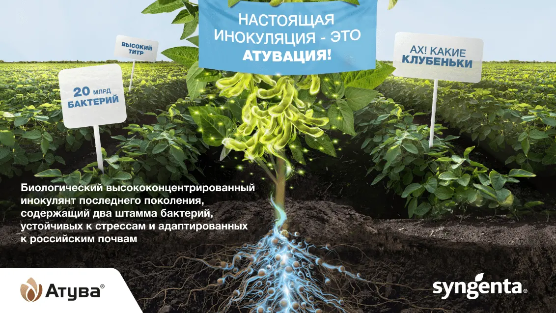 АТУВА® — высококонцентрированный инокулянт последнего поколения