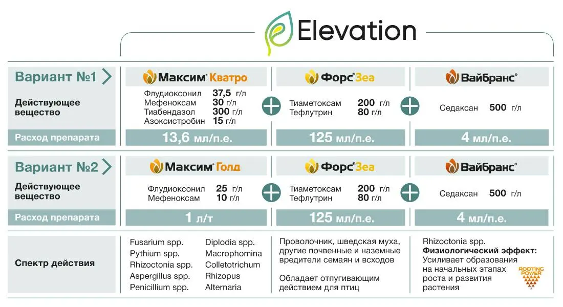 Состав Elevation