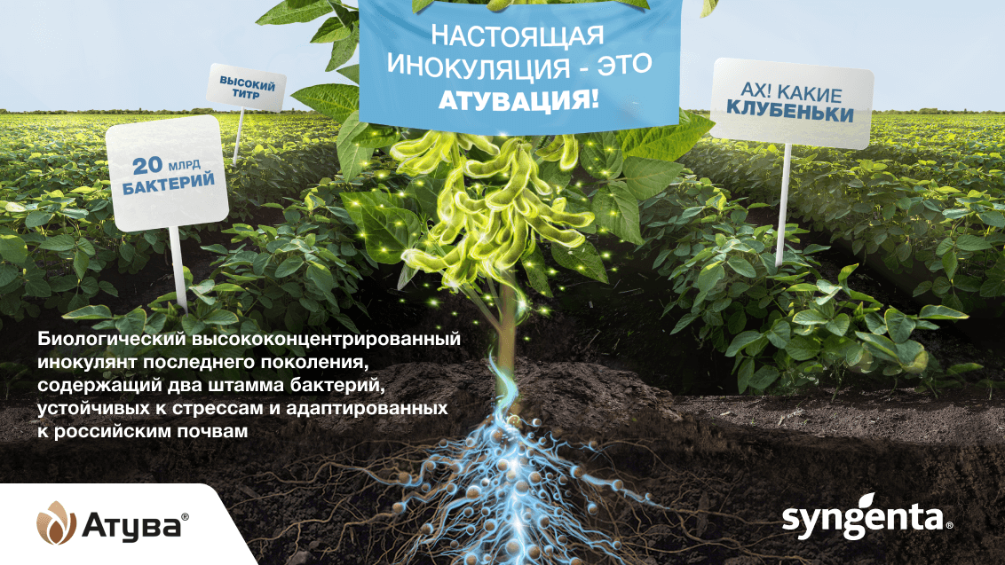 АТУВА® — высококонцентрированный инокулянт последнего поколения